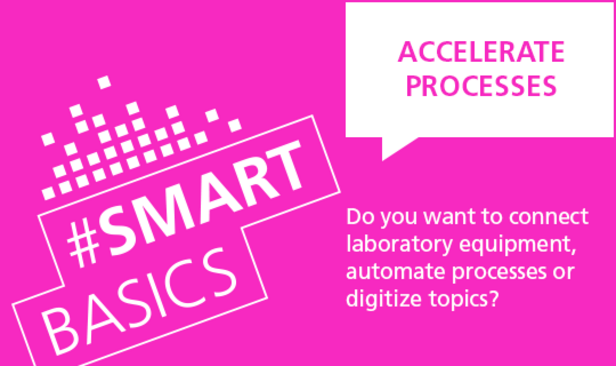Do you want to connect laboratory equipment, automate processes or digitize topics?