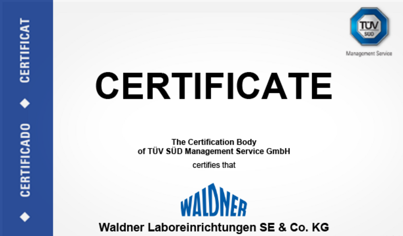 Certificate Occupational and environmental protection