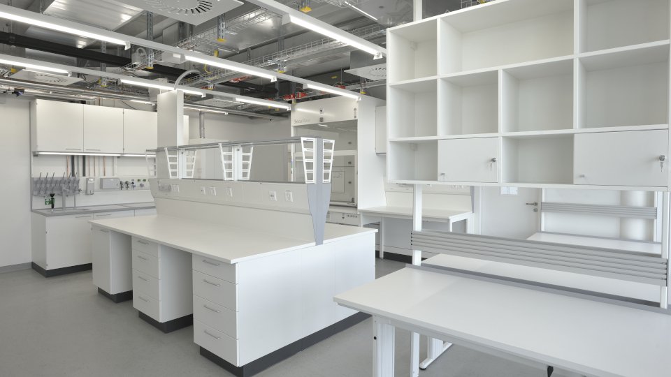 Storage space in labs