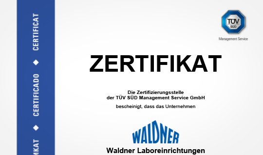 Zertifikat Arbeits- und Gesundheitsschutzmanagement