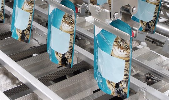 Pouch filling system Pet Food