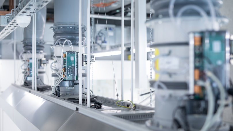 Einblick in Technologie