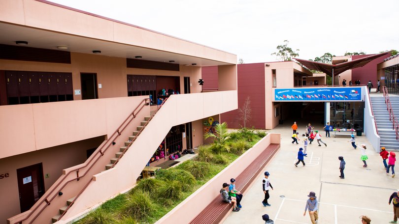 Innenhof der German International School Sydney