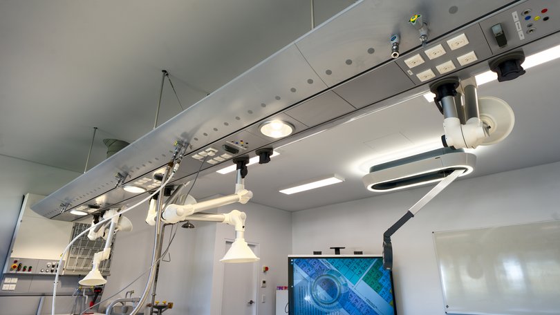 Medienversorgung mit mobilen Abzügen