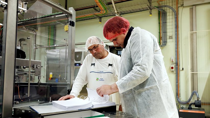 Unilever Mitarbeiter bei der Planung