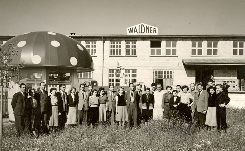 Waldner Historisches Bild der Belegschaft