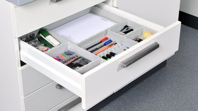 Schublade mit Organizer