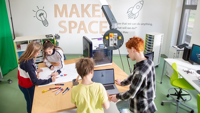 Planning and organising school projects in the Makerspace