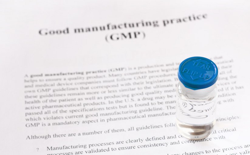 Written definition of GMP (good manufacturing practice)