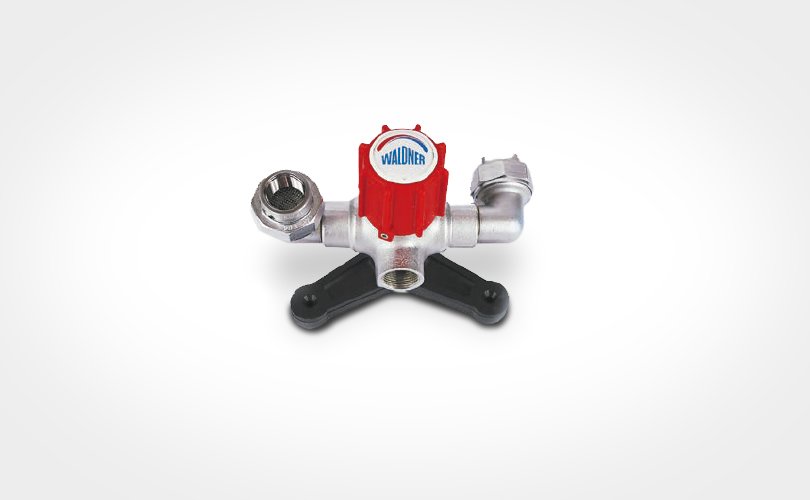 Safety mixer taps for steam and water