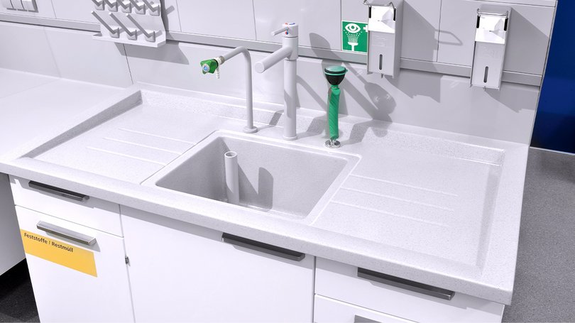 Laboratory sink module
