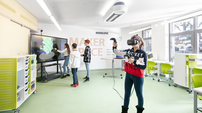VR glasses in school lessons