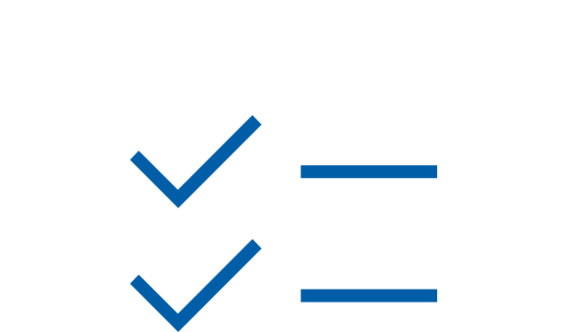 Icon checklist