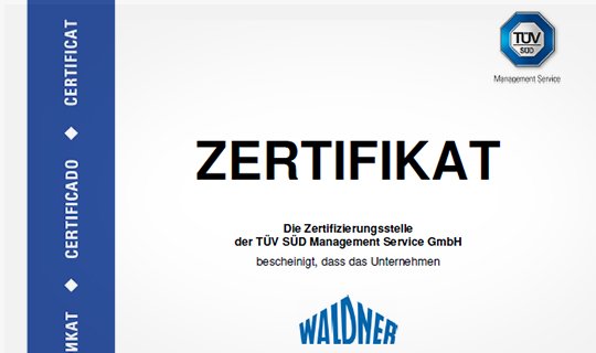 Zertifikat Qualitätsmanagement