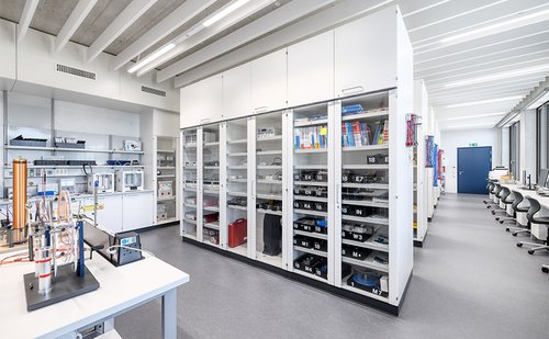 FlexLearn Cabinets: Mobile Storage for Education