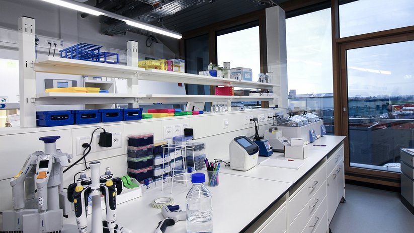 Laboratory space with a view