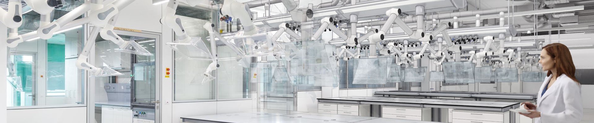 Laboratory planning with BIM