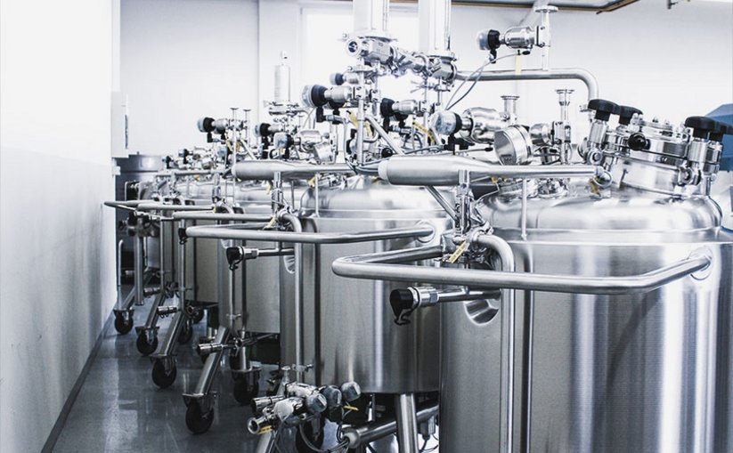 Various Waldner stainless steel tanks