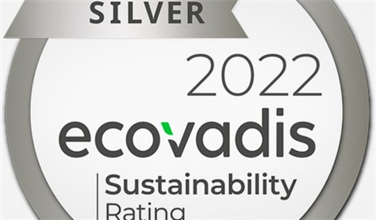 Ecovadis certificate