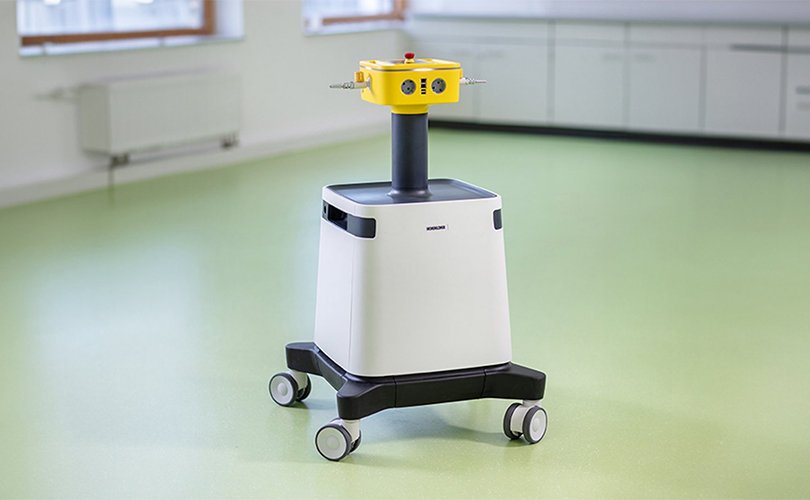 Mobile supply unit for electricity and gas in classroom